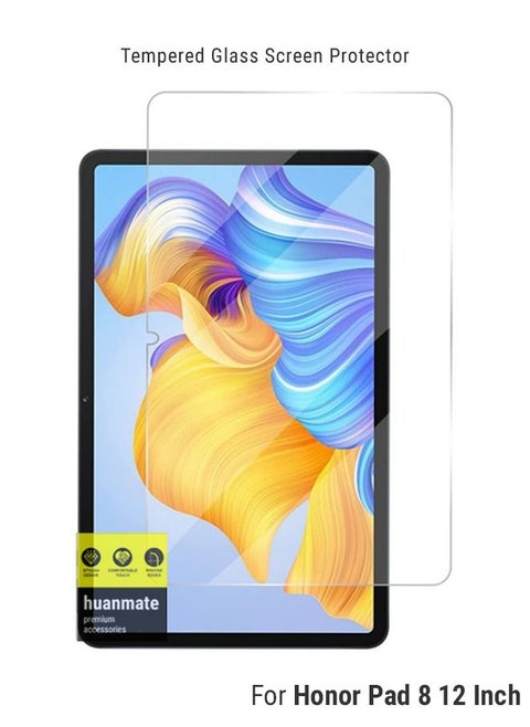 Tempered Glass Screen Protector For Honor Pad 8 12.0 Inch Clear