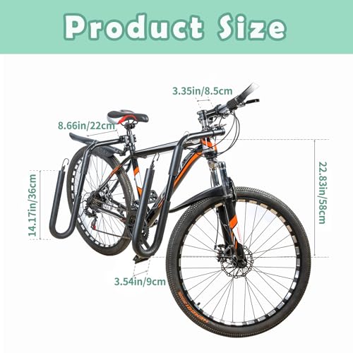 Mosxoed Bicycle Surfboard Racks, Bike Surf Board Compatible with Shortboards, Longboards, SUP Paddleboards, Outdoor Sports Surfing Wakeboard Carrier Mount for Bike, Quick Release Bars - Image 2