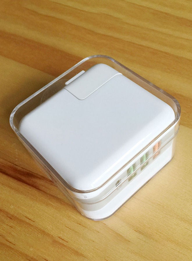 NIBEMINENT 4-Port Travel Charger - EU Plug White - Image 5