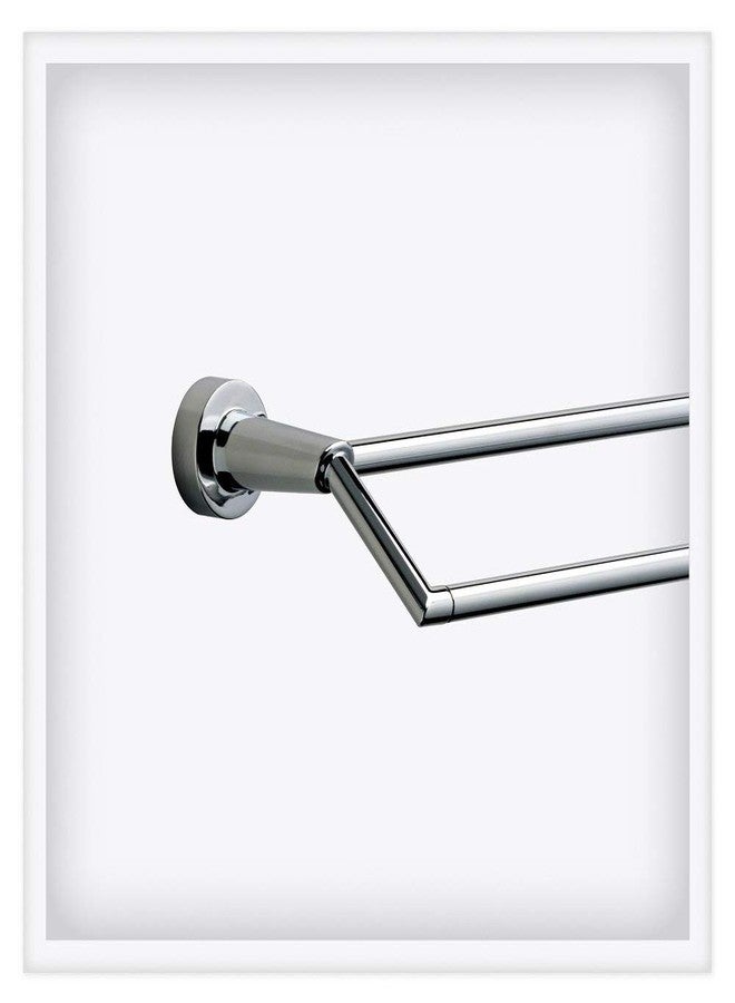 DELTA FAUCET 77125 Compel Wall Mounted 24 in. Double Towel Bar in Polished Chrome - Image 2