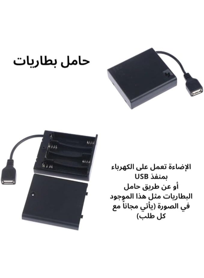 Gardenia Reflection Plate – Hidden Light Wall Art with Rose Glass Bowl and Remote Control  – Elegant Illuminated Decorative Panel for Living Room, Entrance, or Bedroom – Premium Wood Design with Glass Vase (Sugar Branches Rose) - Image 5