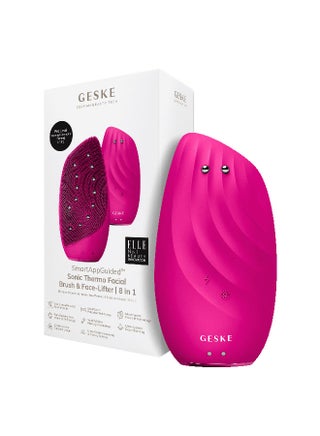 SmartAppGuided Sonic Thermo Facial Brush & Face Lifter 8 in 1 Skin Cleaning & Anti-Wrinkles Electric Cleaning Brush Made of Silicone Face Massager Cleansing & Anti-Ageing - Magenta - pzsku/Z3ACCA01B02561CD89157Z/45/_/1718278974/1f13aa77-6cd8-4c41-9587-b4ec76b66358