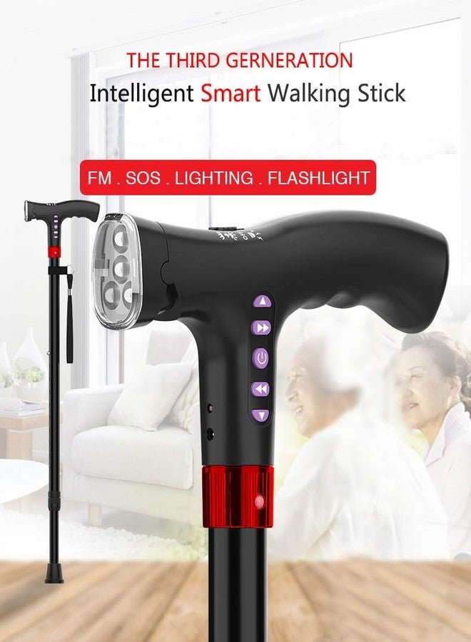 MCP Jindal Smart Walking Stick With Fm Radio, Siren & Torch - Image 5