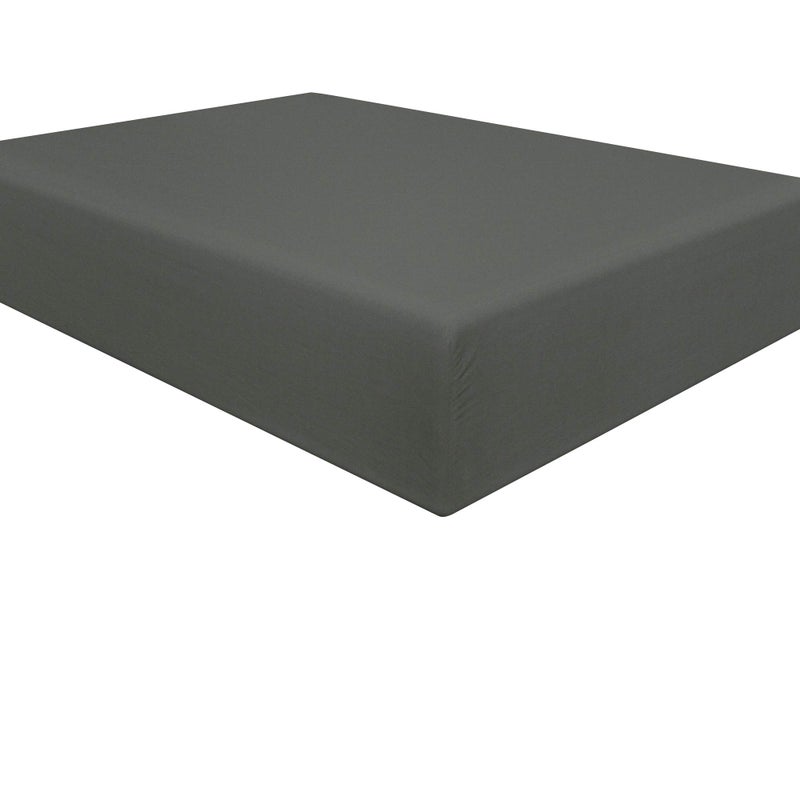 NTBAY California King Fitted Sheet Only  Brushed Microfiber Deep Pocket Fitted Sheet  Soft WrinkleFree FadeResistant StainResistant Hotel Quality Fitted Bed Sheet Dark Grey