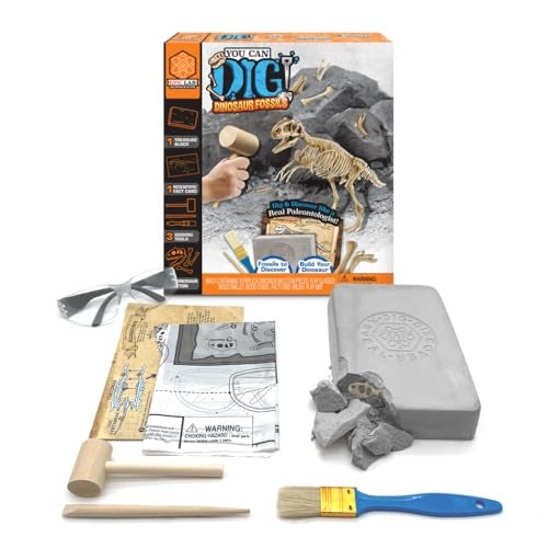 ArtSkills Epic Lab Dinosaur Fossil Digging Kit for Kids Dinosaur Excavation Dig Kit Dino Toys for Kids Gifts for Boys and Girls - Image 1