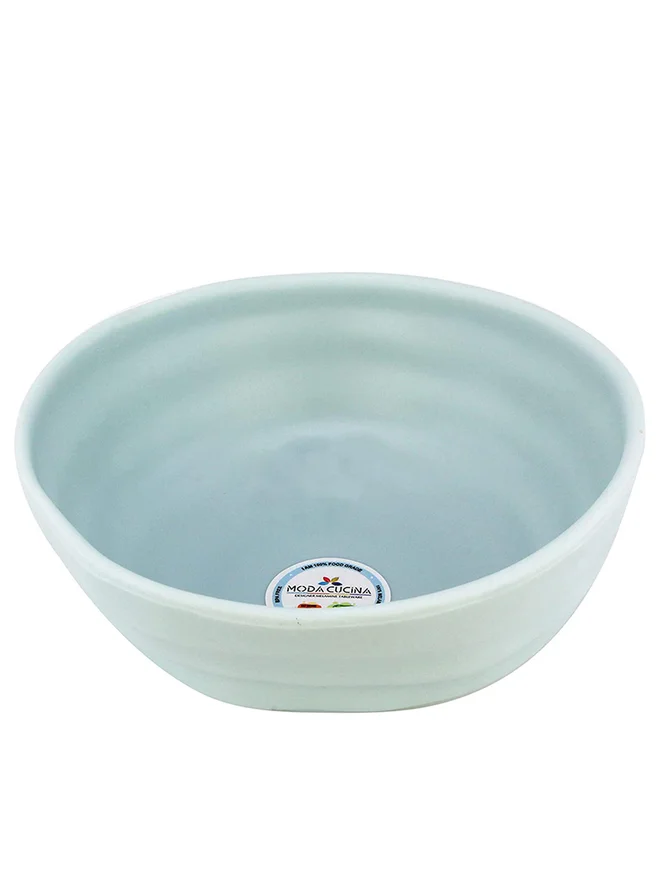 مودا كوتشينا طبق تقديم مودا كوتشينا ميلامين مطفي أزرق ١٧ سم