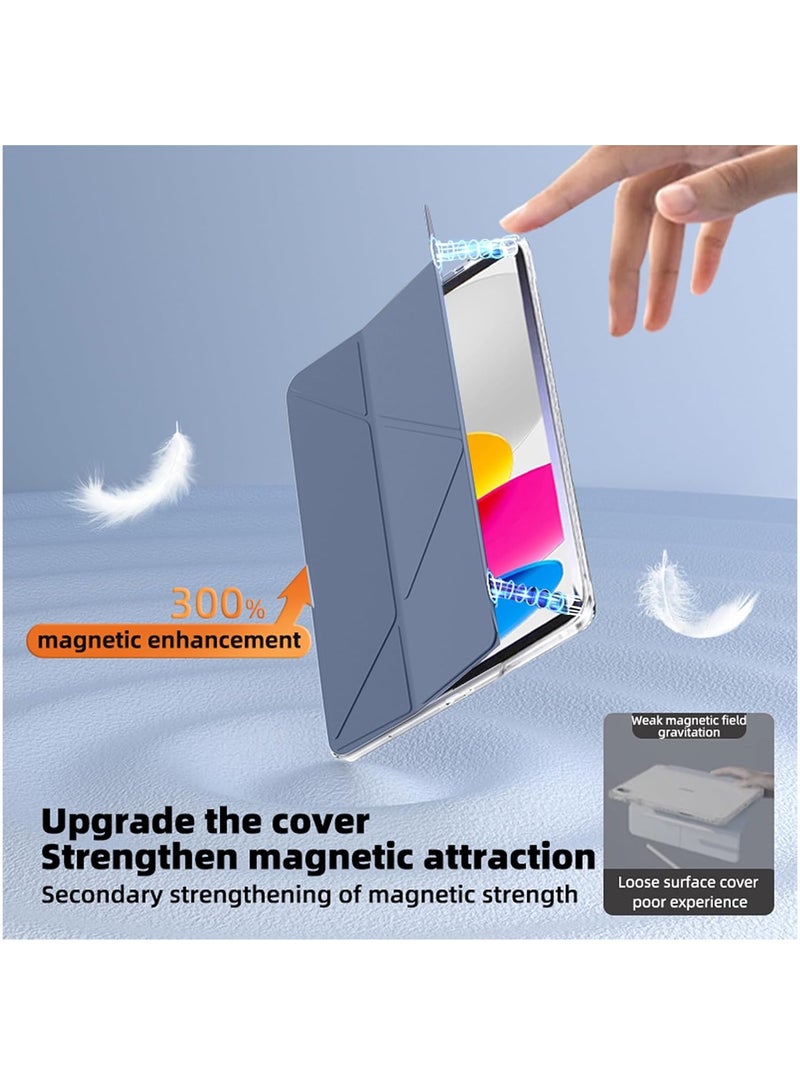 CHEROSIN Tablet Case for Honor Pad X9a 11.5 inch with Pen Holder, Shockproof Clear Back Cover, 6-in-1 Y-Shaped Trifold Stand - Image 3