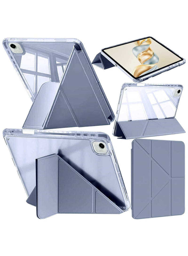 CHEROSIN Tablet Case for Honor Pad X9a 11.5 inch with Pen Holder, Shockproof Clear Back Cover, 6-in-1 Y-Shaped Trifold Stand - Image 1