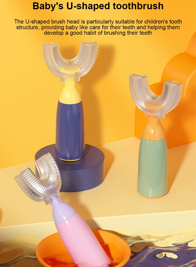 MaBaby Childrens Toothbrushes U-shaped  - Image 4