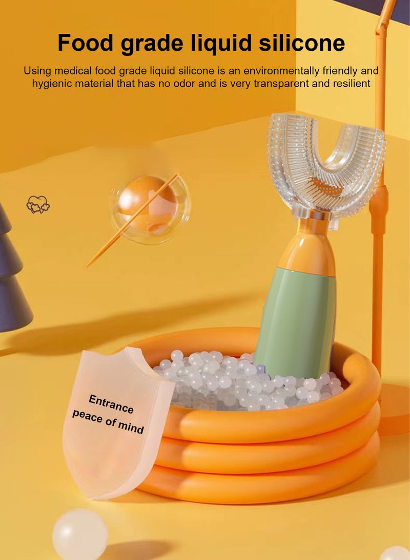 MaBaby Childrens Toothbrushes U-shaped  - Image 3