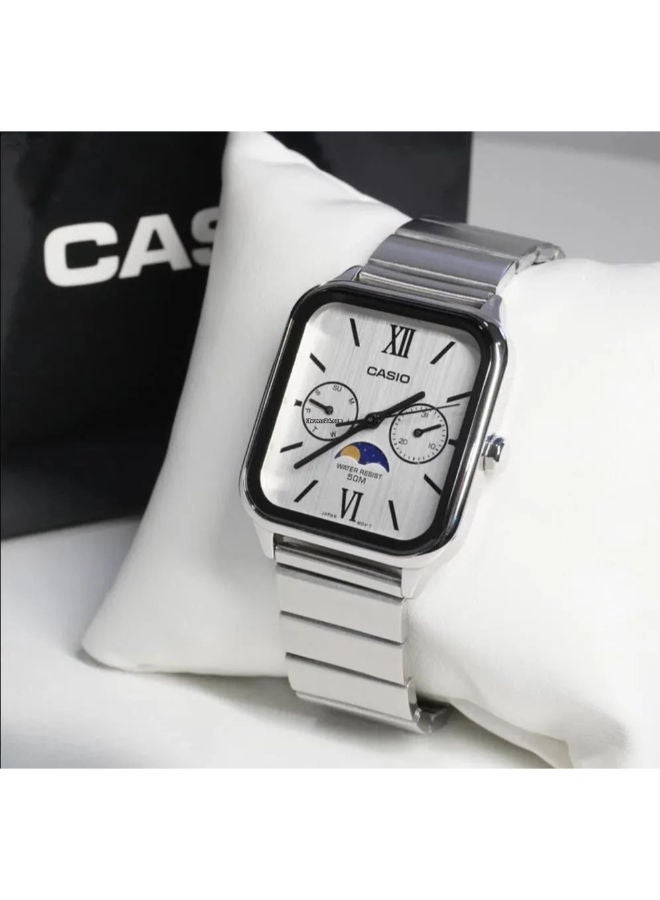 CASIO Stainless Steel Analog Wrist Watch  MTP-M305D-7A2VDF - Image 2