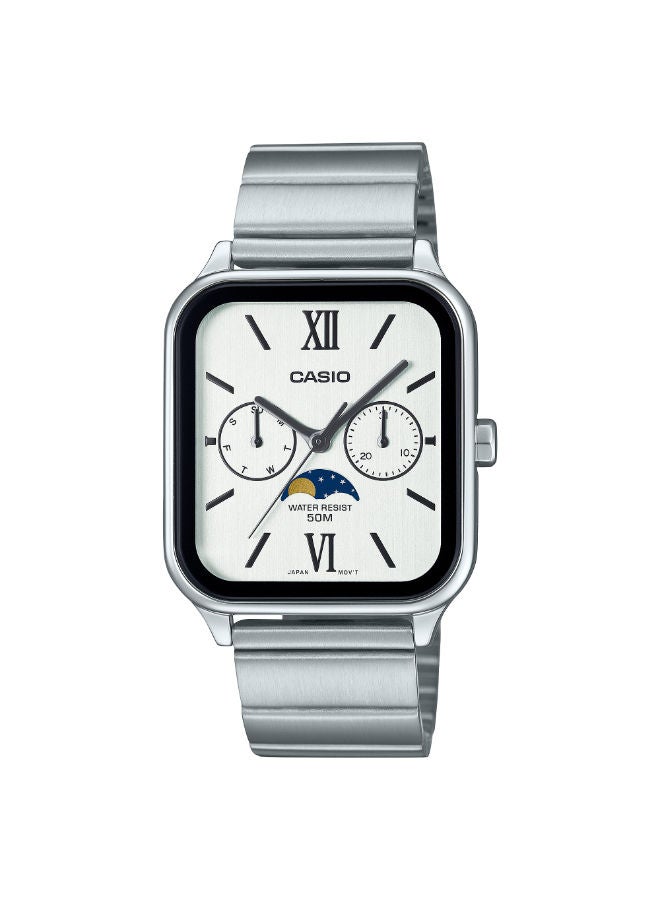 CASIO Stainless Steel Analog Wrist Watch  MTP-M305D-7A2VDF - Image 1