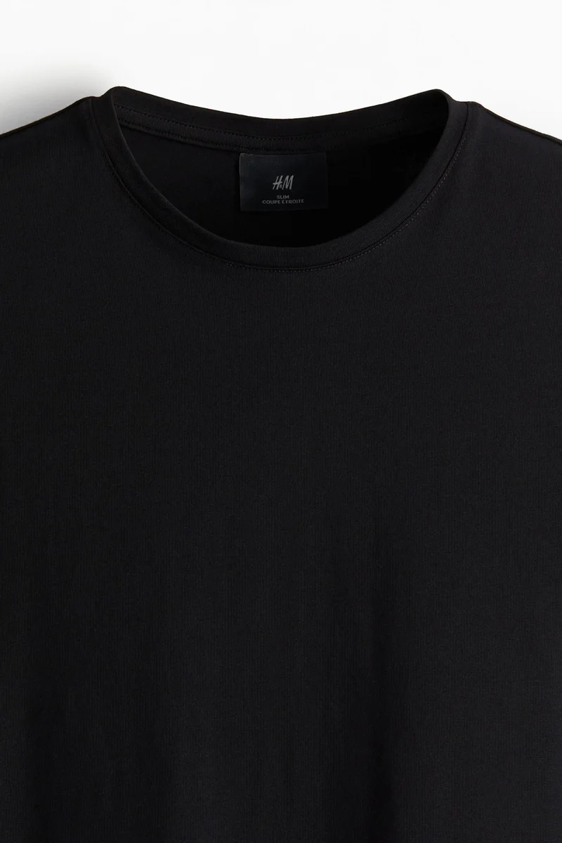 H&M  5-pack T-shirts Slim fit for Men | Best Price UAE