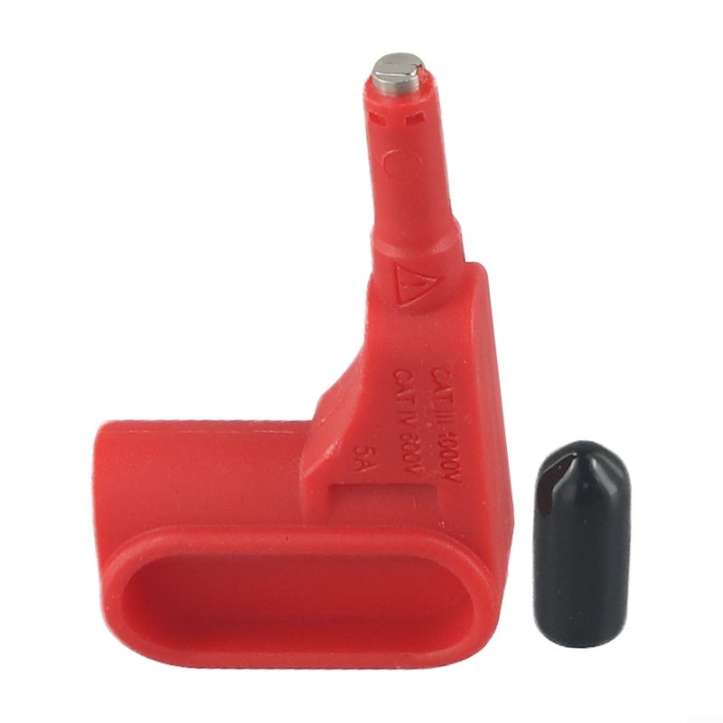 Red Magnetic Multimeter Test Leads With 4mm Banana Tips Probes - Image 3