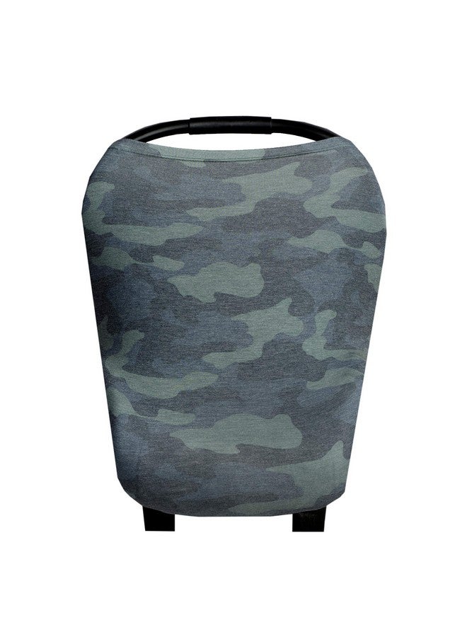 Copper Pearl Multi-Use Cover: Car Seat Covers, Nursing Cover, and Stroller Cover for Sun - Stretchy Fabric, All-Season Use, Stylish Designs, Easy Access for Moms - Hunter - Image 1