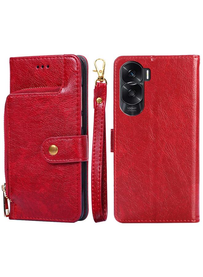 Zaboon Case For Honor X50i 5G / 9 Lite Zipper Bag Leather Phone Case - Image 1