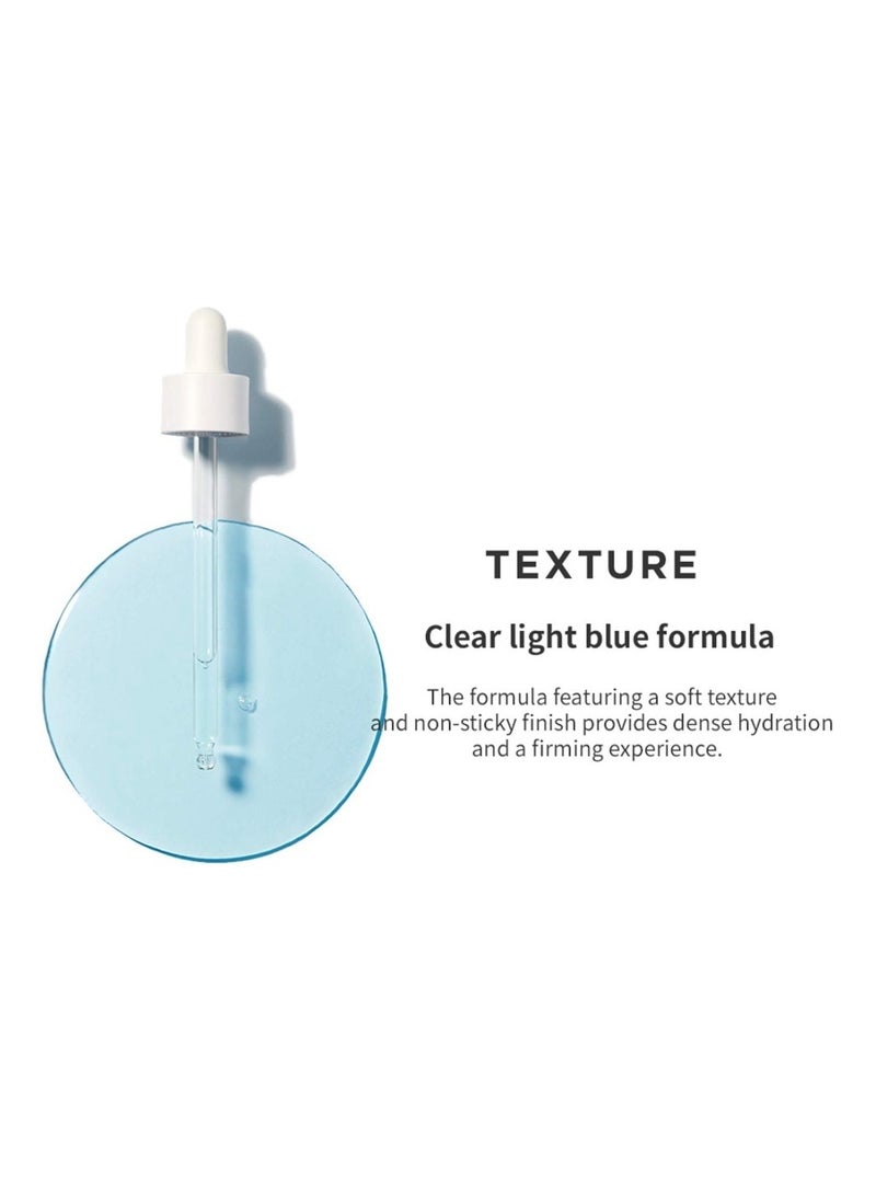 Wellage WELLAGE Real Hyaluronic Blue Ampoule 100, Fragrance Free Hyaluronic Acid Ampoule, Hydrating Non Sticky Serum for Sensitive Dry Skin, 60ml  - Image 3