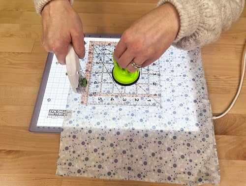 Cutterpillar Glow Elite Mini Light Board — LED Craft & Quilting Light Pad — Compact & Portable 10" x 13" Size — 4 Brightness Levels, Magnetic Base & Self-Healing Cutting Mat - Image 3