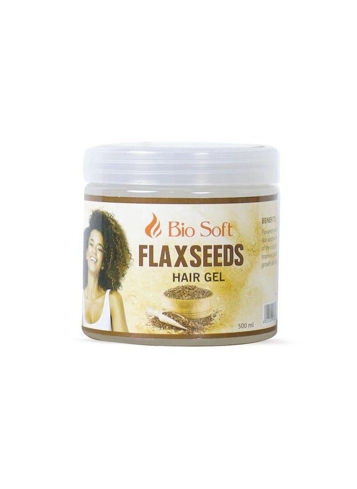 Bio Soft - FlaxSeeds Hair Gel 500Ml - Image 1