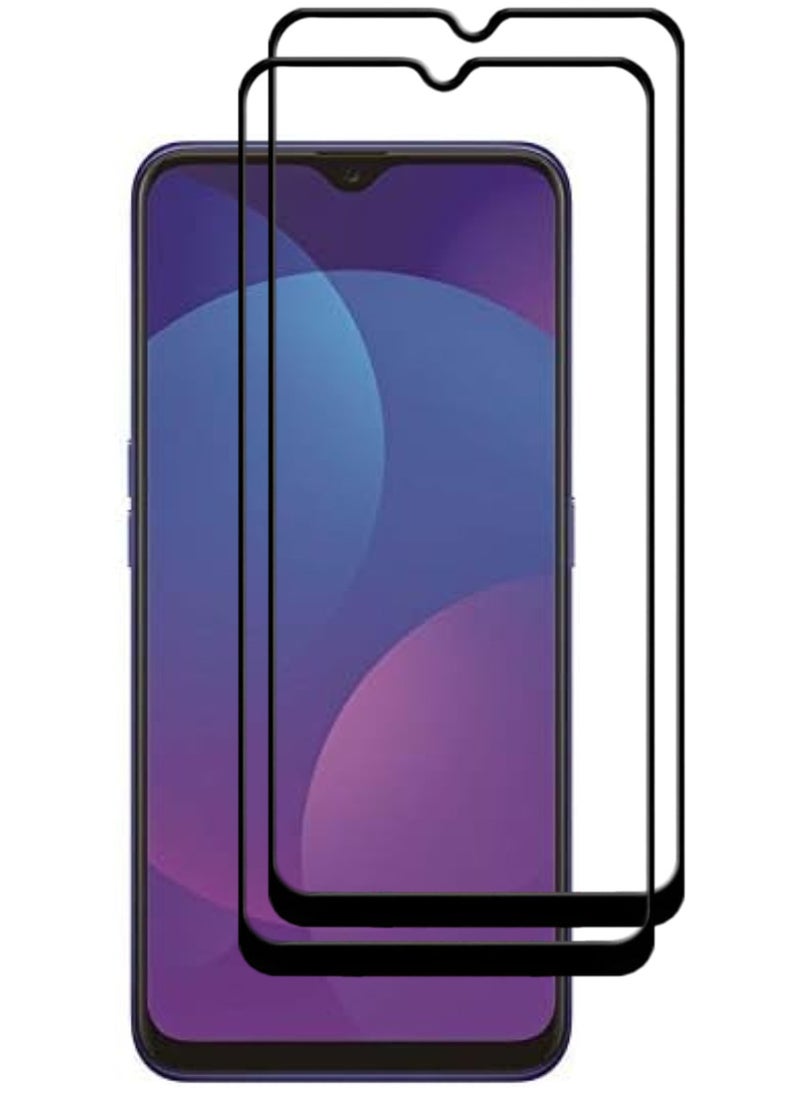 ACLIX 2 Pieces Antistatic ESD Dustproof Premium Quality High Definition Tempered Glass Screen Protector Designed For Oppo F11 - Image 1