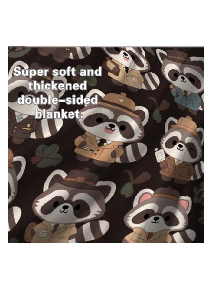 عام بطانية رقيقة من الفانيلا (دافئة ومريحة، ومناسبة للنوم واستخدام الألعاب وإزالة الغبار ومقاومة للرمل) 150 سم * 200 سم - 784 - Image 1