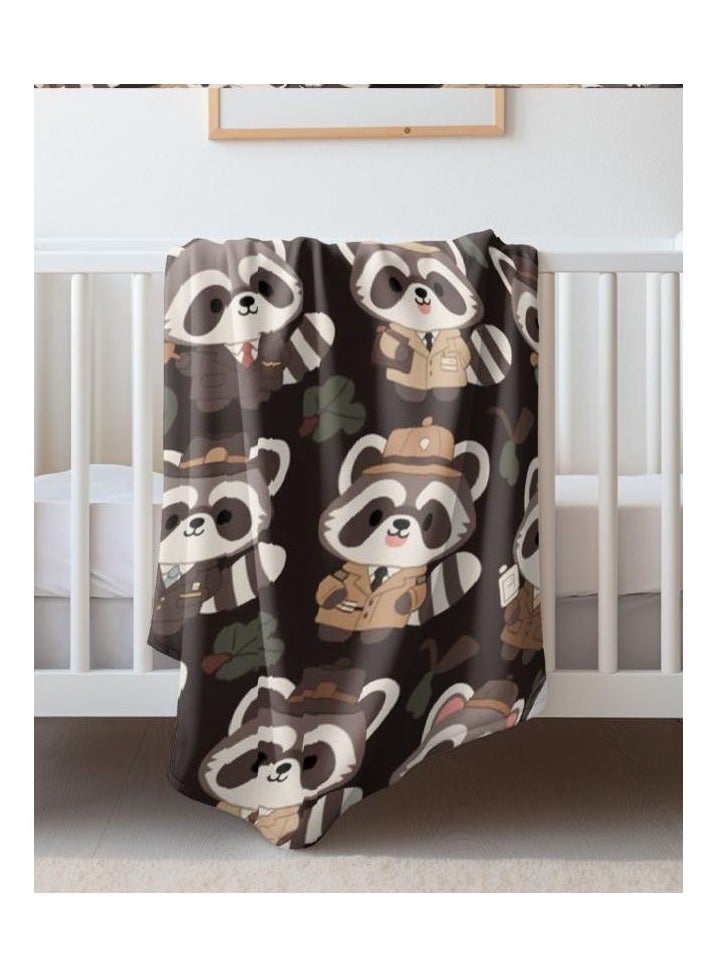 عام بطانية رقيقة من الفانيلا (دافئة ومريحة، ومناسبة للنوم واستخدام الألعاب وإزالة الغبار ومقاومة للرمل) 150 سم * 200 سم - 784 - Image 3