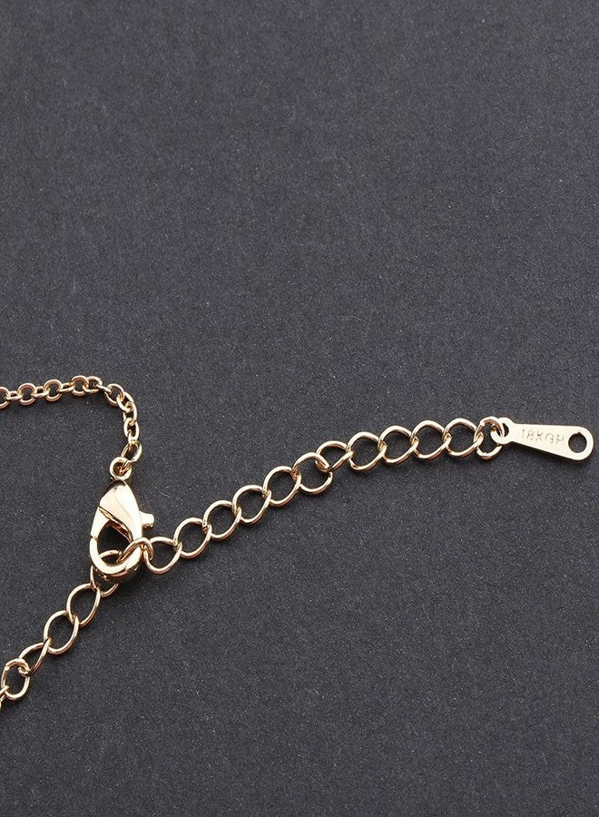 كون قلادة تذكارية ذهبية اللون بتصميم إطار صور دائري من Kawn®، للرجال والنساء - Image 2