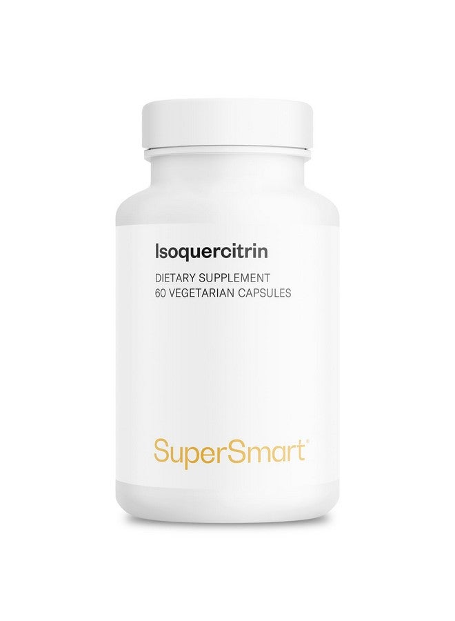 Supersmart - Alpha Glycosyl IsoQuercitrin 200mg per Day - Bioactive Quercetin EMIQ - Flavonoid Supplement | Non-GMO & Gluten Free - 60 Vegetarian Capsules - Image 1