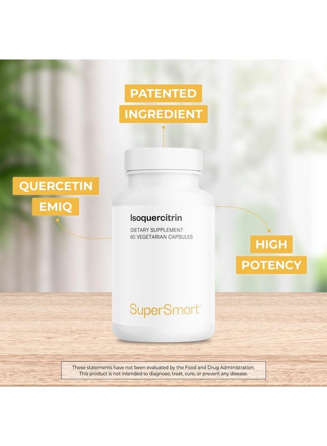 Supersmart - Alpha Glycosyl IsoQuercitrin 200mg per Day - Bioactive Quercetin EMIQ - Flavonoid Supplement | Non-GMO & Gluten Free - 60 Vegetarian Capsules - Image 2