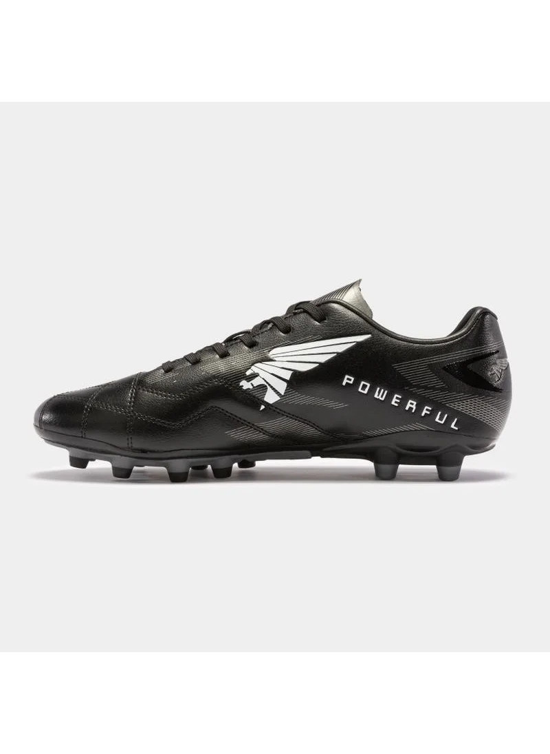 جوما Powerful 2301 Black Firm Ground Men's Black Cleats POWW2301FG