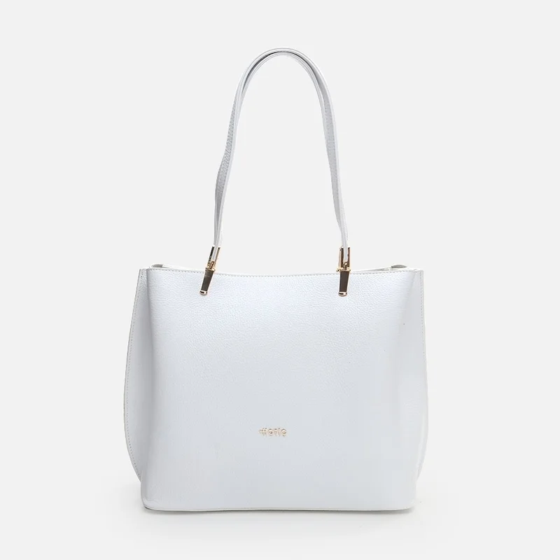 Hotiç 03CAH290340A900 GENUINE Leather White Women's Bag