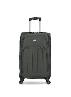 GIORDANO Giordano Trolley Bags 3 PCS Set Softside Spinners,Grey  - Image 2