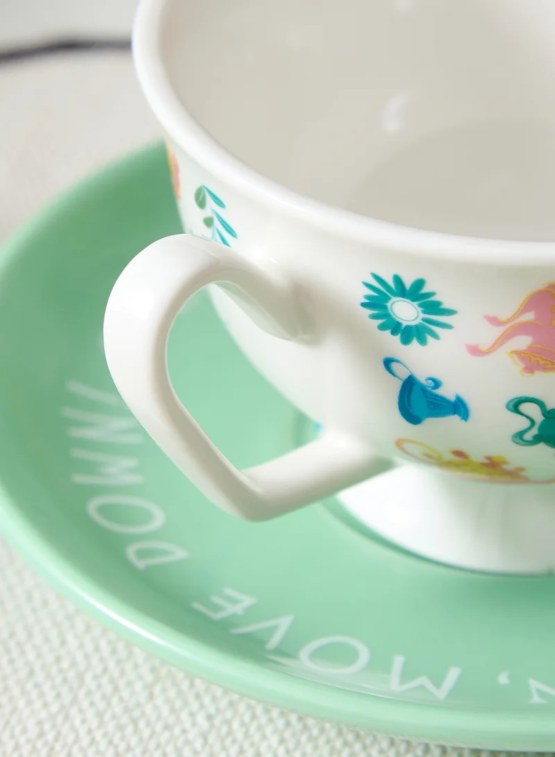 هاف مون باي Cup & Saucer Set Boxed  Alice In Wonderland