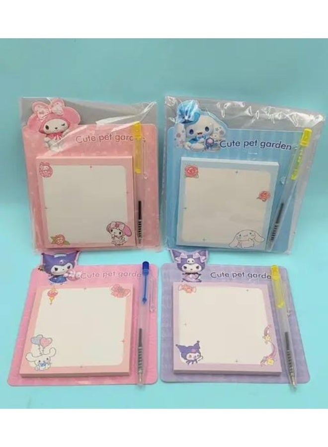 Feel Home Cute self-adhesive sticky notes, a lovely diary for reminders and daily writing, notebook (1 piece) - Image 2