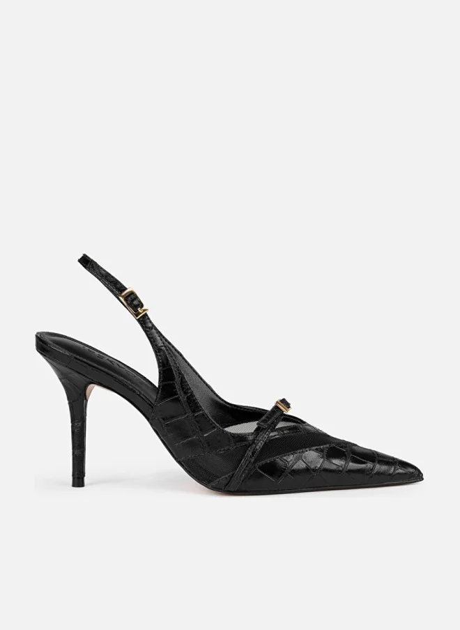 Ipekyol Pointed-Toe Slingback Heels