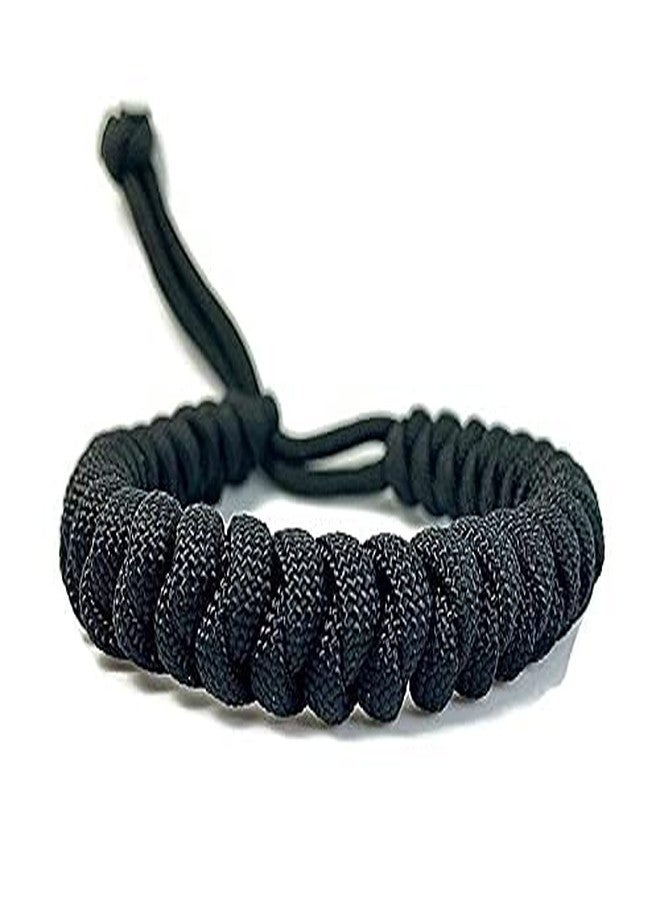 Legacy Black Thread Bracelet Cobra Knot Traditional Adjustable Powerfull Negative Energy Protection Nylon Cord Adjustable Vadic Kala Dhaga Victory Good Luck Wrist Band For Men Women Boys Girls Kids - Image 1