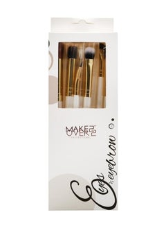 MAKE OVER 22 MakeOver22 Eyes and Eyebrow 8 Pieces Brush Set MX-01  - Image 2