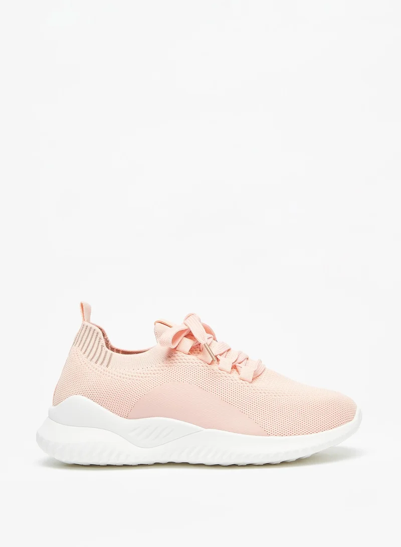 Oaklan by Shoexpress Womens OAKLAN Textured Lace-Up Sports Shoes