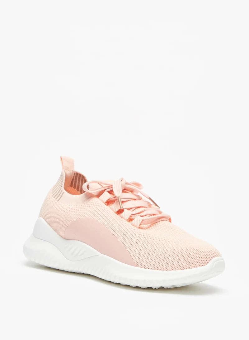Oaklan by Shoexpress Womens OAKLAN Textured Lace-Up Sports Shoes