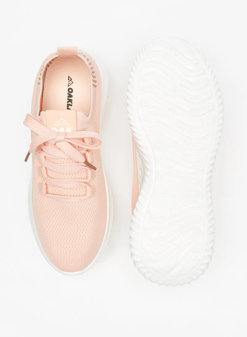 Oaklan by Shoexpress Womens OAKLAN Textured Lace-Up Sports Shoes