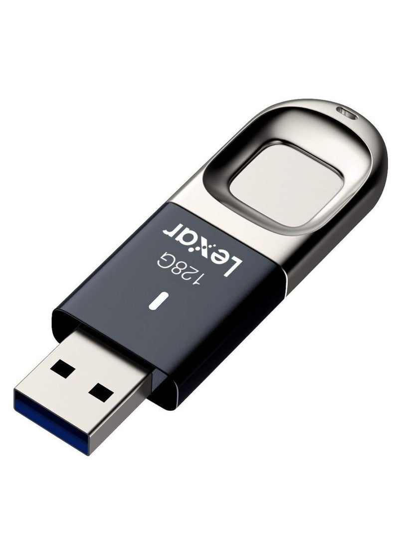 ليكسار فلاش درايف جامب درايف ببصمة الإصبع 128 GB - Image 1