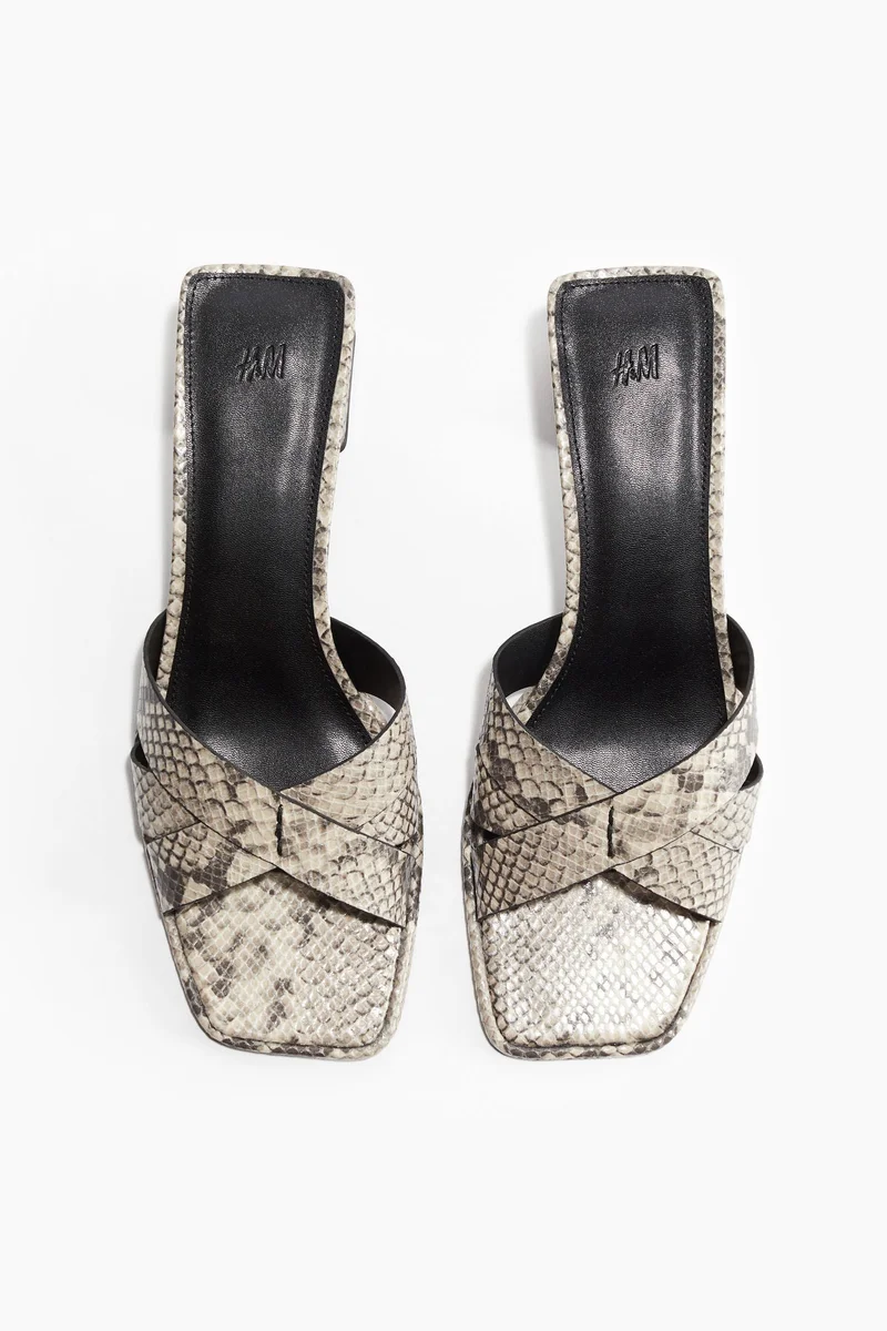 H&M Block-heeled sandals