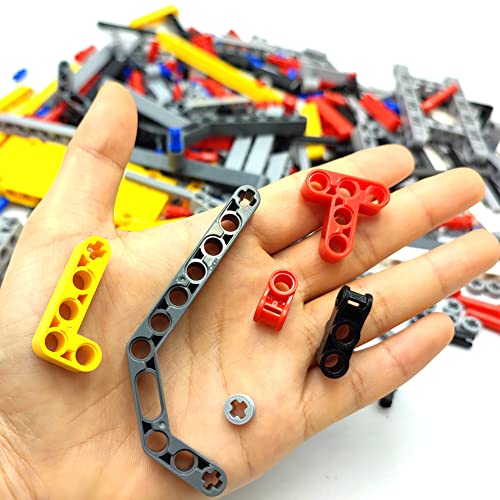 dspitwod Technical Parts Beams Axles Connectors Bricks Sets - 420 Pieces, Frame Liftarms Beams for Technic Car STEM Building Block Toys - Image 5