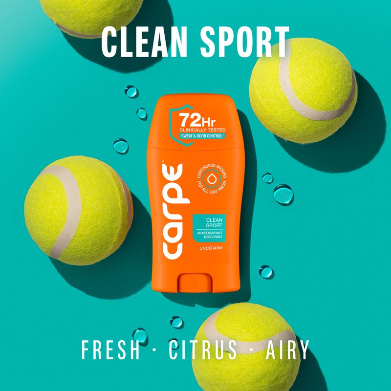 Carpe Underarm Antiperspirant and Deodorant, Clinical strength with Rose Water scent, Combat excessive sweating Stay fresh and dry, Great for hyperhidrosis (Pack of 3) - Image 3