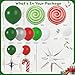 Janinus Christmas Balloons Garland Arch Kit 145 Pcs Red White Green Silver Balloons with Candy Star Christmascane for Xmas Baby Shower Birthday Party Decor - Image 4