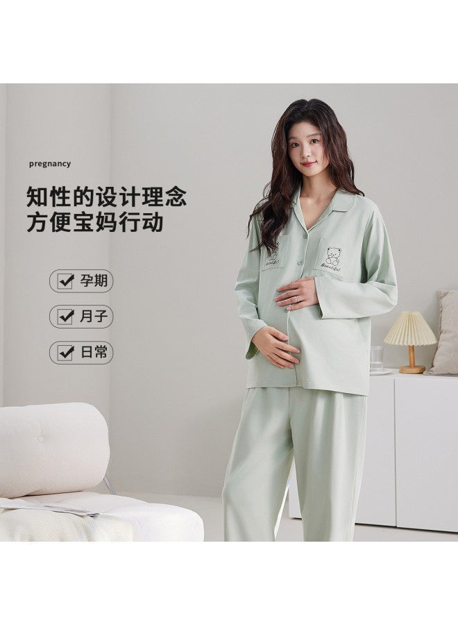 Nordon New Summer Collar Long Sleeve Pajama Set - Women'S Casual Loungewear - Image 3