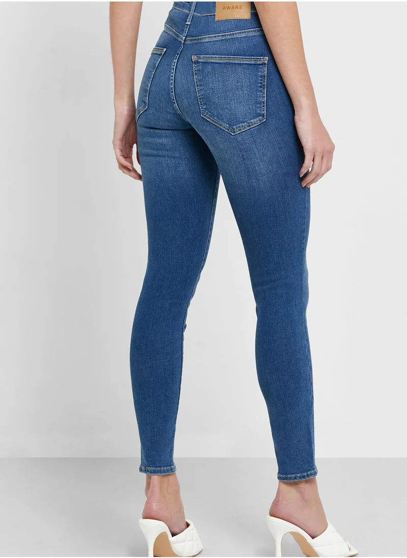 VERO MODA High Waist Skinny Fit Jeans