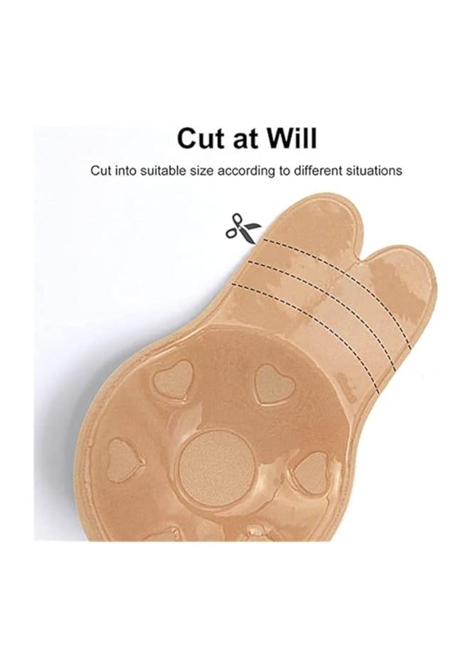 Jomo Store Push-Up Self-Adhesive Silicone – Strapless, Invisible Bust Lift Pasties for Backless and Plunge Outfits - Image 3