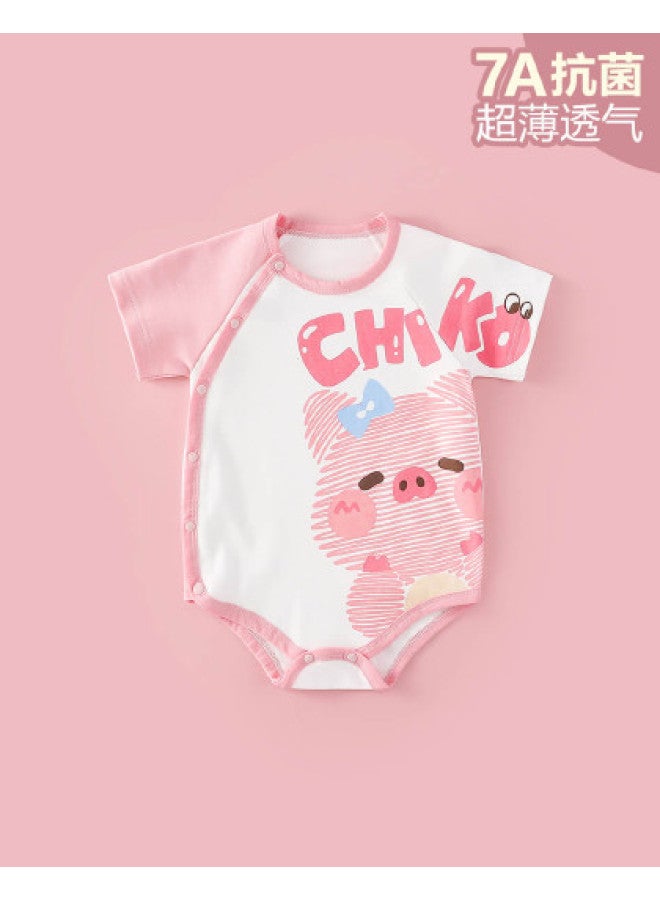 Doxiluka newborn Summer Rompers - Cotton Baby Bodysuits For Boys & Girls, Thin & Airy Outfit - Image 1