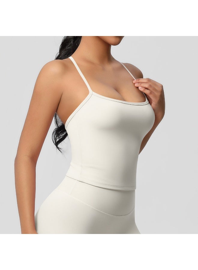 كوينج Beautiful Back Yoga Suit Quick Drying Top Running Sports Vest Slim Fit Fitness Suit Yoga Clothing Sportwear Woman Top - Image 3